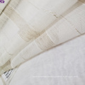 The best seller &100% Poly linen look  fashion curtain fabric